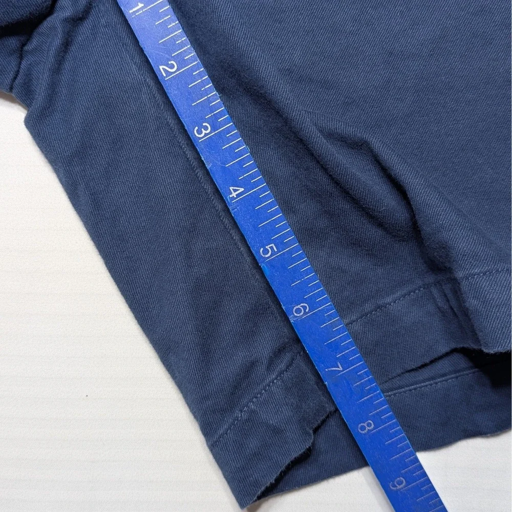 Peter Millar Men 40 Pilot Twill Shorts Pima Cotton Navy Blue‎ Golf Quiet Luxury